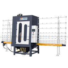 Hot PLC Controlled Vertical Glass Sandblasting Glass Machine Max Processing Size 2.5m*3.5m